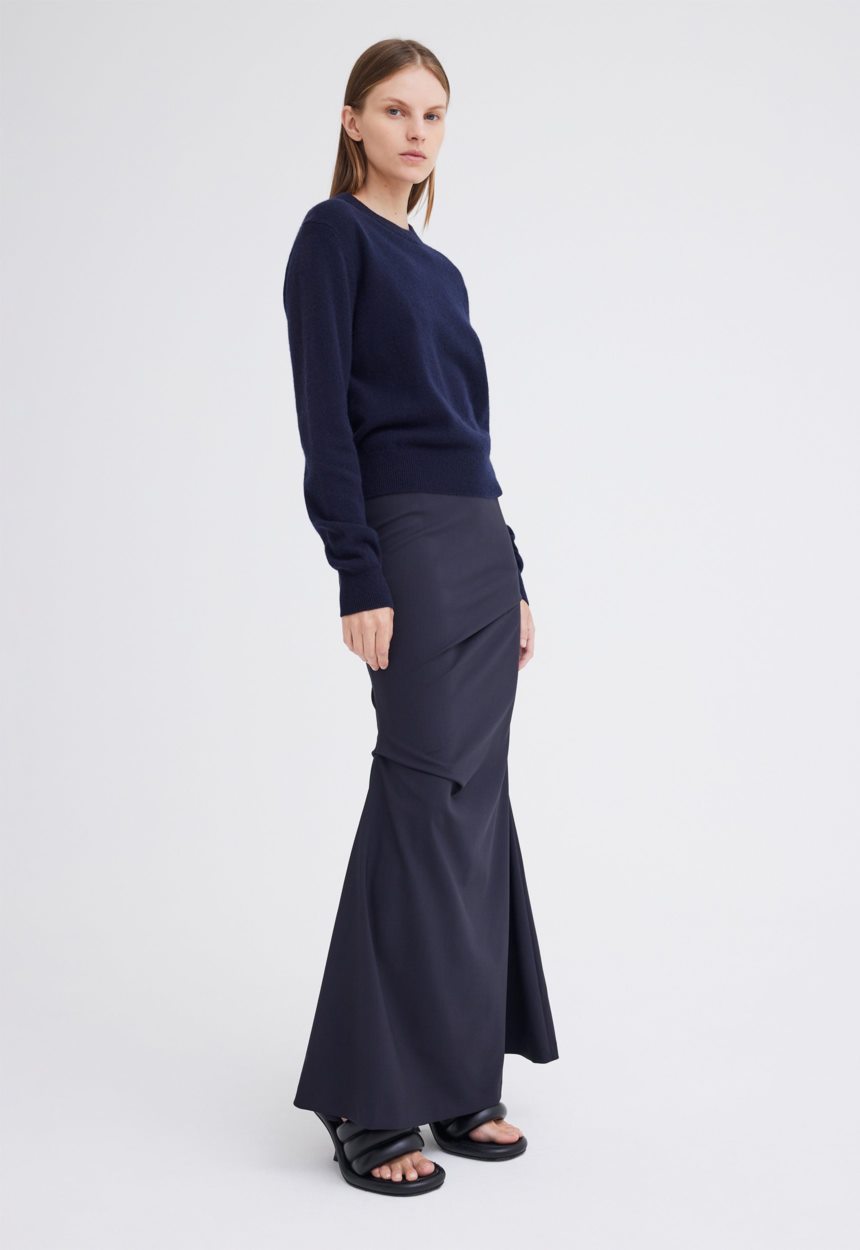 Jac + Jack Peter Cashmere Sweater - Darkest Navy